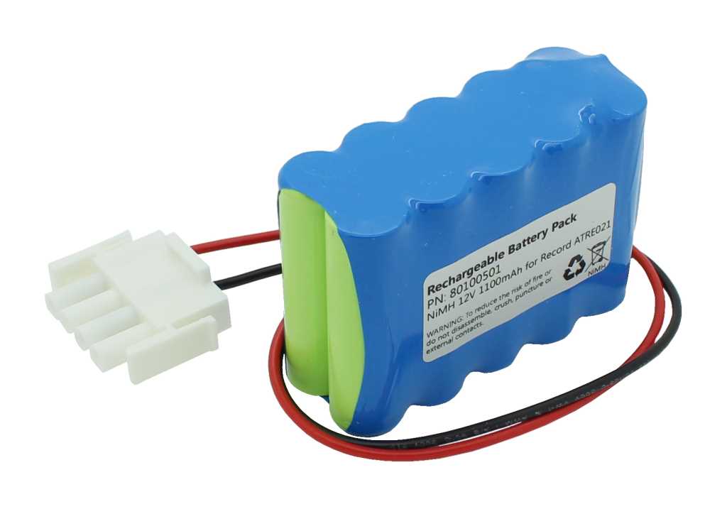 Bild von Akku für Türsteuerung NiMH 12V 1100mAh passend für Record ATRE021