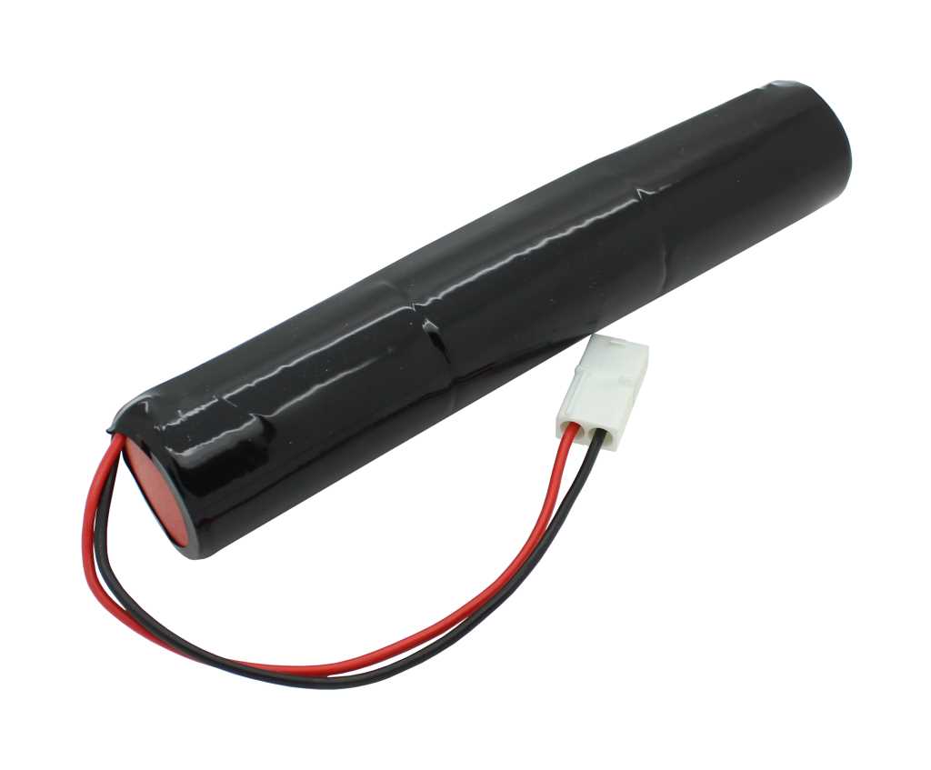 Bild von Notleuchtenakku NiCd 3,6V 4500mAh L1x3 Mono D mit 200mm Kabel und Tamiya-Kupplung mit Stecker weibl ersetzt ELUBAT 275 615