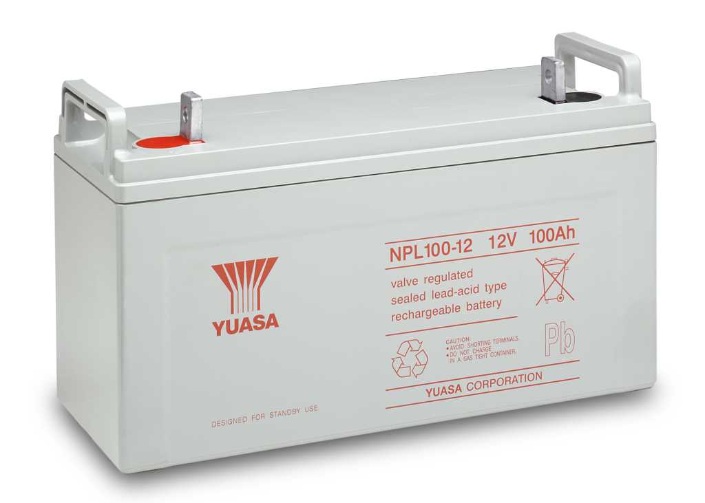 Bild von Yuasa NPL100-12 12V 100Ah