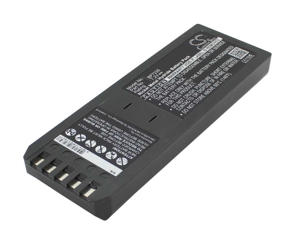 Bild von Messgeräteakku NiMH 7,2V 2500mAh ersetzt Fluke BP7235