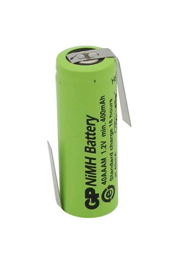 Bild von GP40AAAM NiMH-Akku 2/3AAA 1,2V 400mAh mit Lötfahnen Z-Form