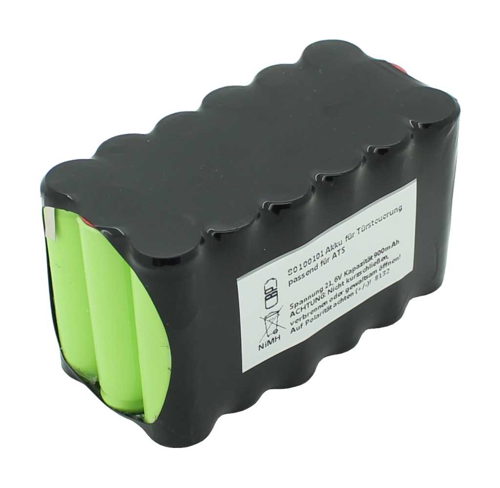 Bild von Akku für Türsteuerung NiMH 21,6V 1100mAh passend für ATS Automatik-Tür-Systeme A-8002800