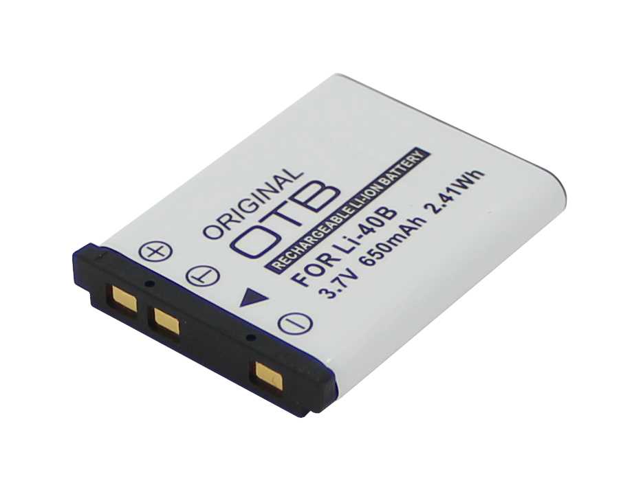 Bild von Digicam-Akku LiIon 3,6V 660mAh ersetzt Casio NP-80