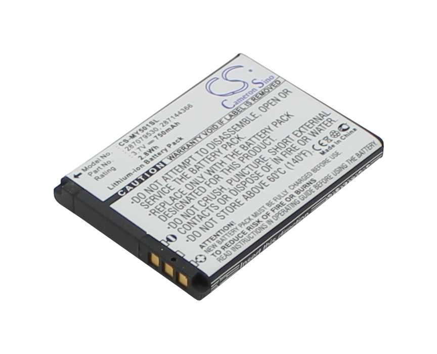 Bild von Handyakku LiIon 3,7V 750mAh ersetzt Sagem 287033125