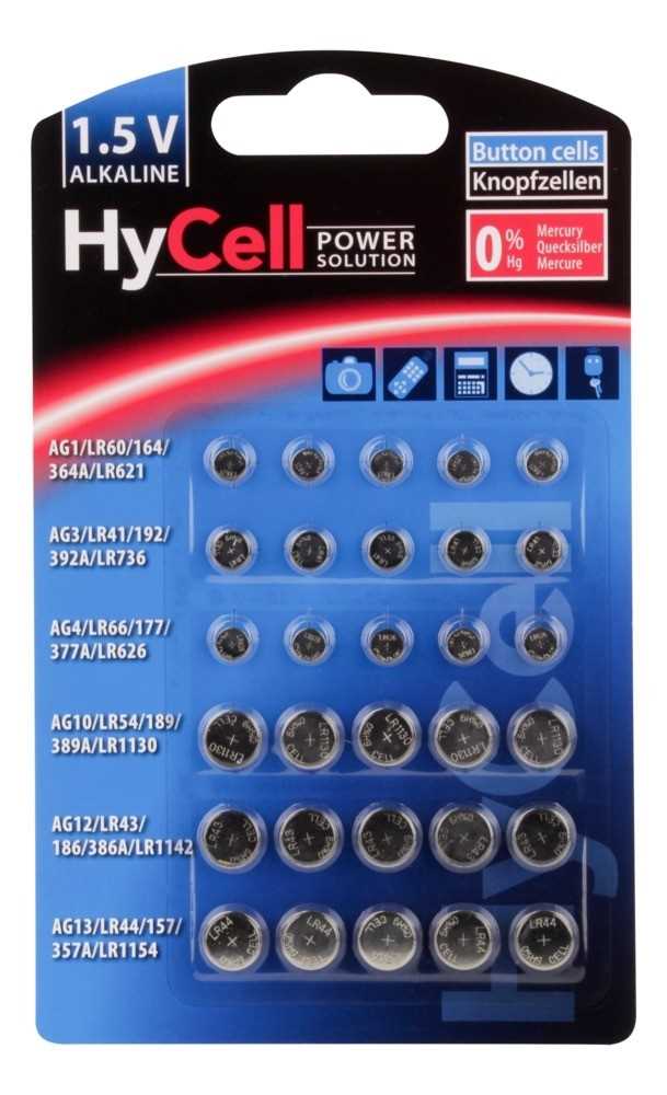 Bild von HyCell Knopfzellen Set 5015473