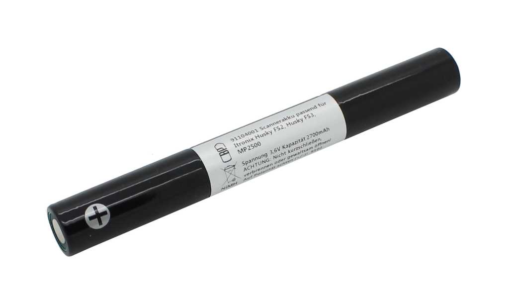 Bild von Scannerakku NiMH 3,6V 2700mAh ersetzt Itronix TRI 3XNIC-AF