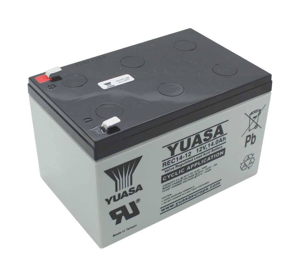 Bild von Yuasa REC14-12 12V 14Ah zyklenfest