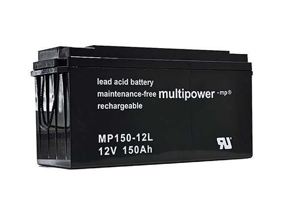 Bild von Multipower MPL150-12 12V 150Ah Long Life