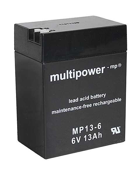 Bild von Multipower MP13-6 6V 13Ah