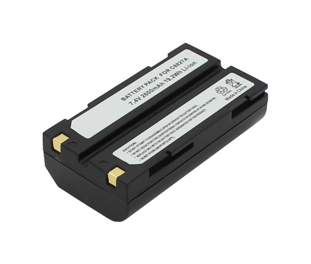 Bild von Messgeräteakku LiIon 7,4V 2600mAh ersetzt TRIMBLE 52030