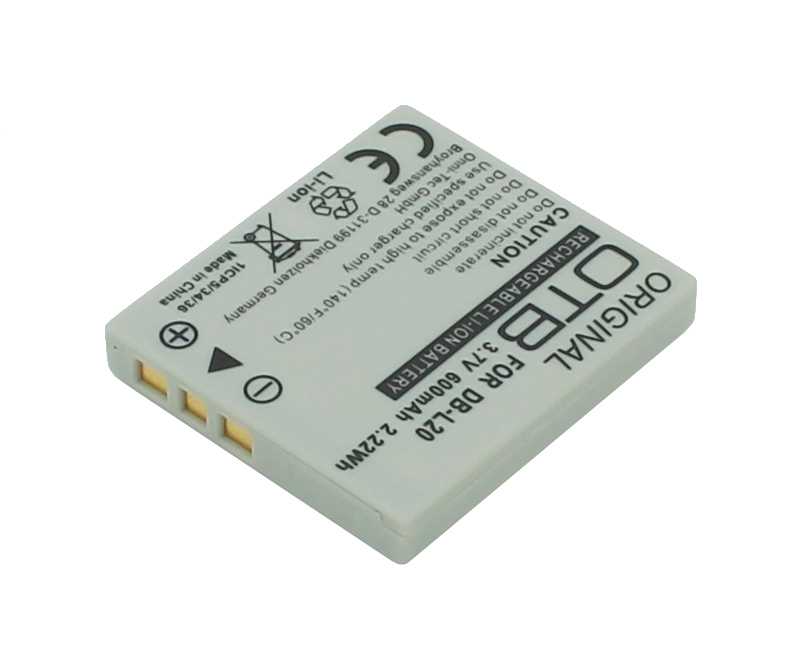 Bild von Digicam-Akku LiIon 3,7V 550mAh  ersetzt Sanyo DSC-J4