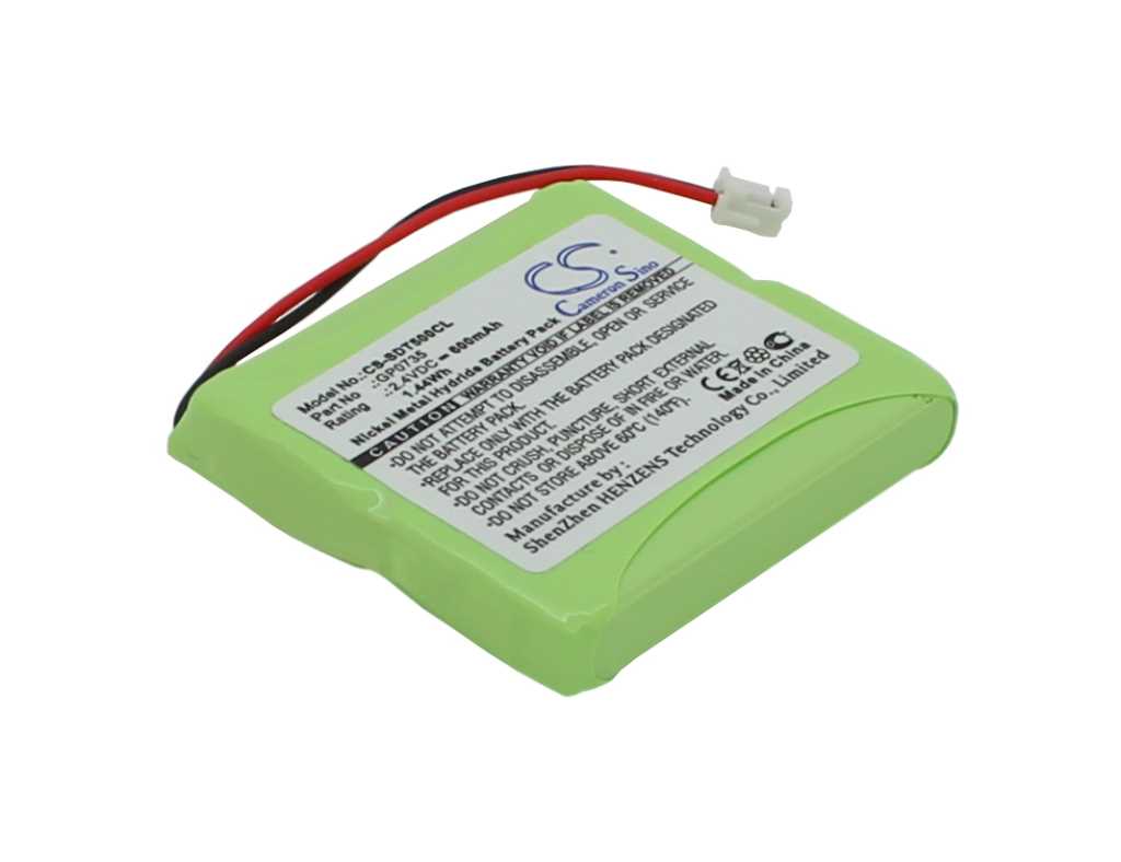 Bild von Telefonakku NiMH 2,4V 600mAh ersetzt Audioline GP0735