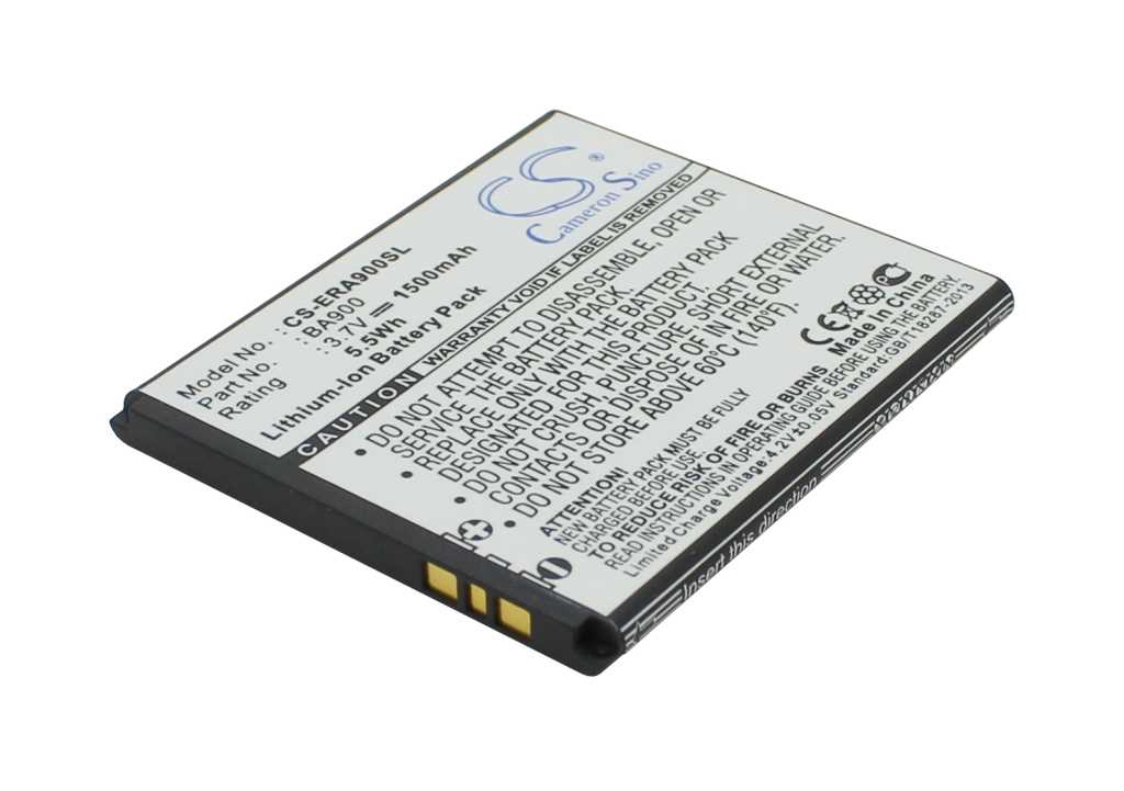 Bild von Handyakku LiIon 3,7V 1500mAh ersetzt Sony GX