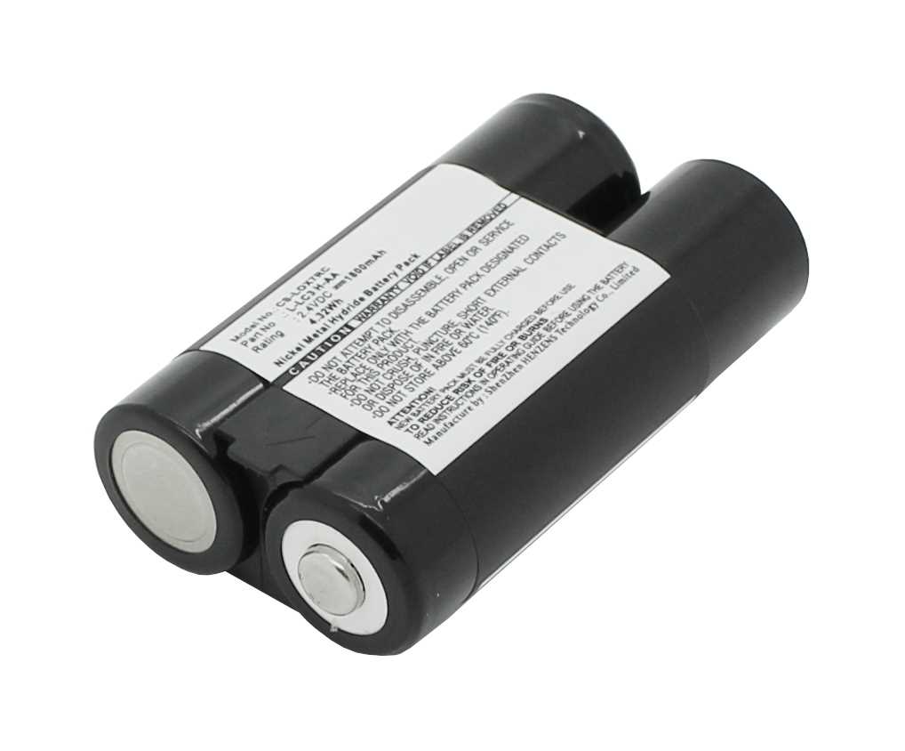 Bild von Ersatzakku NiMH 2,4V 1800mAh ersetzt Logitech L-LC3H-AA