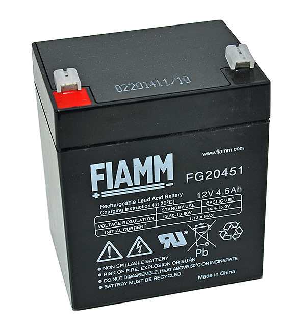 Bild von Fiamm FG20451 12V 4,5Ah