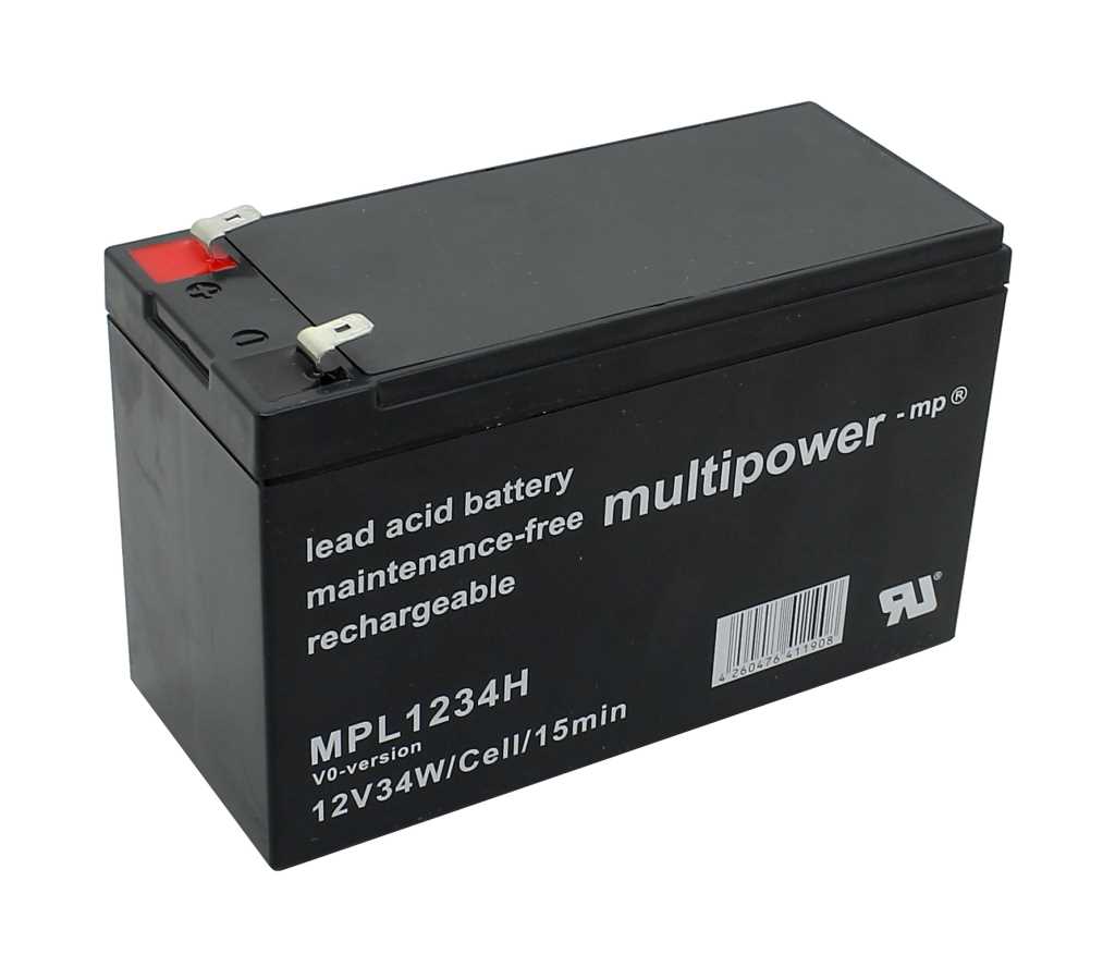 Bild von Multipower MPL1234H 12V 8,5Ah High Rate hochstromfähig Longlife