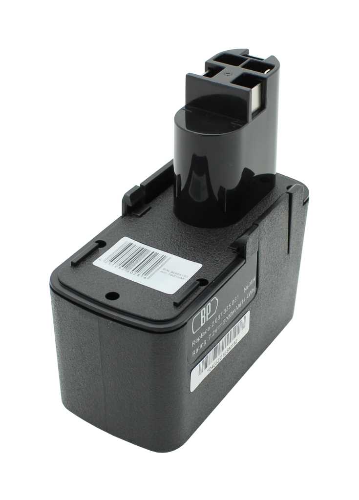 Bild von Werkzeugakku NiMH 7,2V 2,0Ah passend für Bosch 2607335031