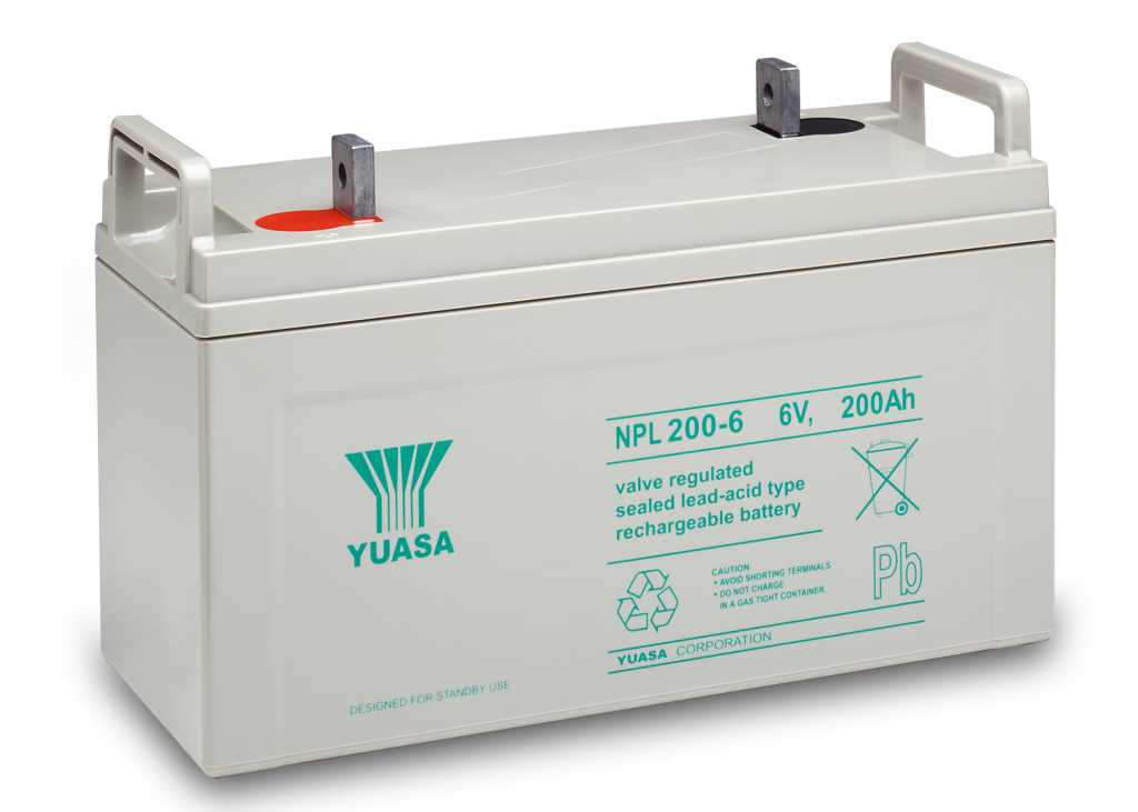 Bild von Yuasa NPL200-6 6V 200Ah