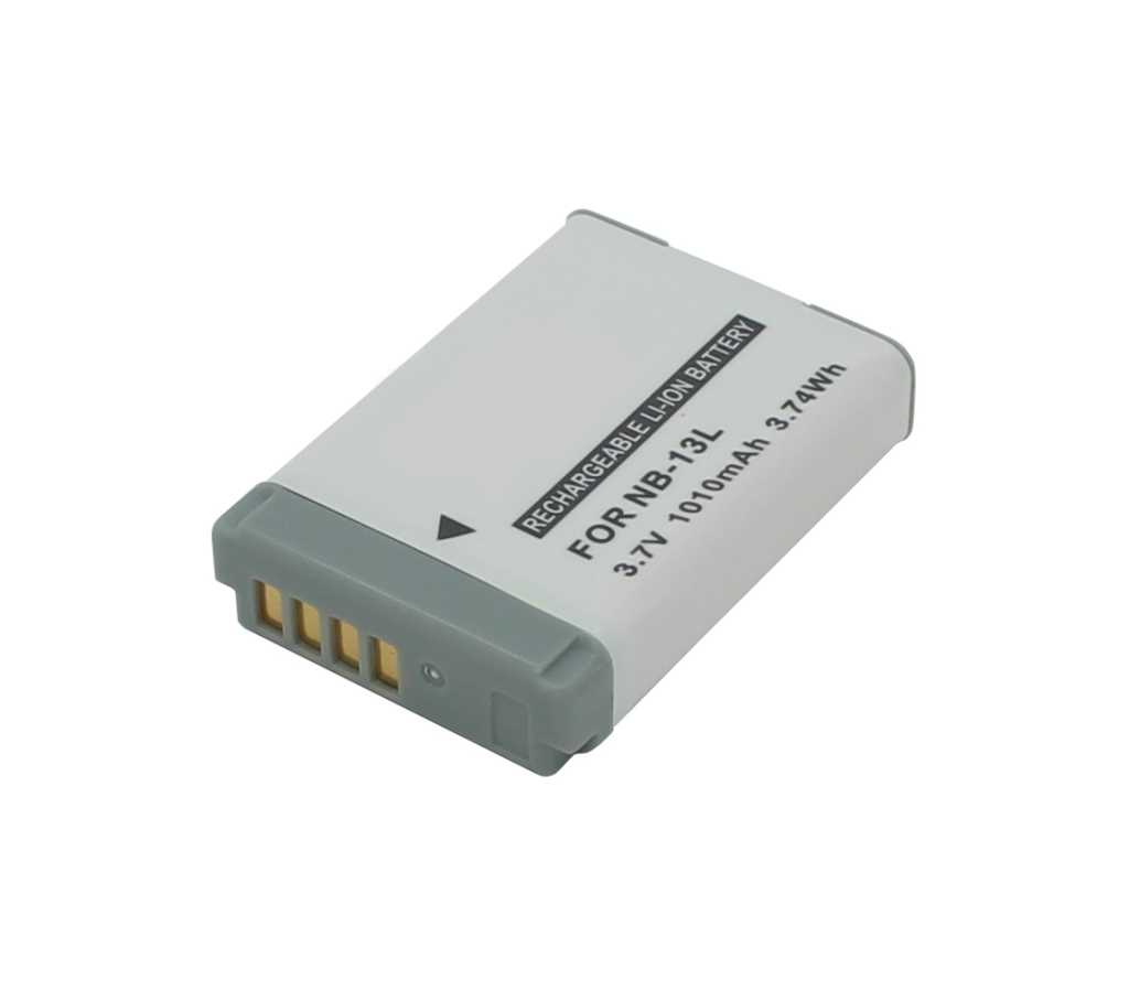Bild von Digicam-Akku LiIon 3,7V 1010mAh ersetzt Canon NB-13L