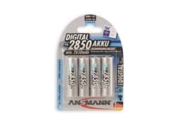 Zeige Details für Ansmann NiMH-Akku Typ 2850 Mignon 2650mAh Digital 5035092 4er-Blister Bild von Ansmann NiMH-Akku Typ 2850 Mignon 2650mAh Digital 5035092 4er-Blister
