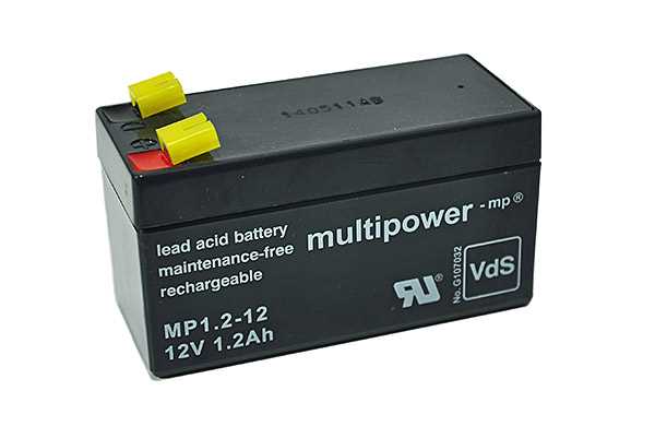 Bild von Multipower MP1.2-12 12V 1,2Ah