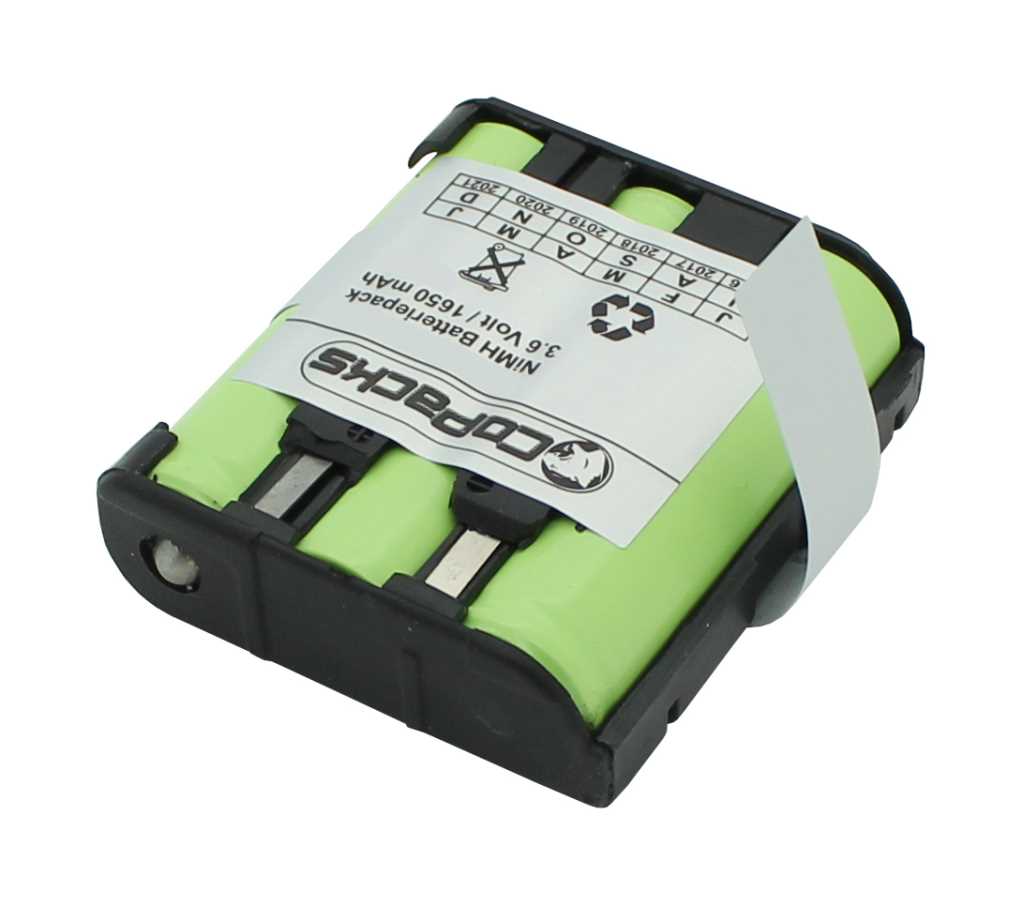 Bild von Funkakku NiMH 3,6V 1650mAh ersetzt Kenwood UPB-1H