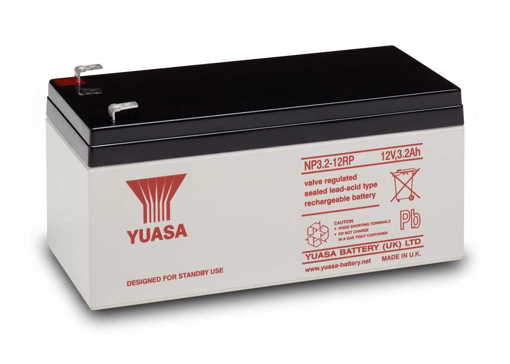 Bild von Yuasa NP3.2-12 12V 3,2Ah