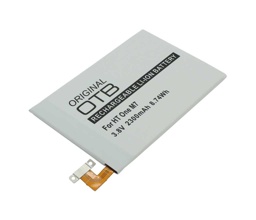 Bild von Handyakku LiIon 3,8V 2300mAh ersetzt HTC BN07100