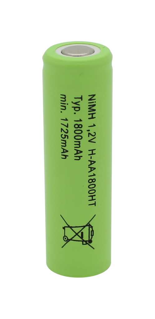 Bild von Mexcel H-AA1800H NiMH-Akku 1800mAh hochtemperaturfähig passend für RZB 67000.0.256