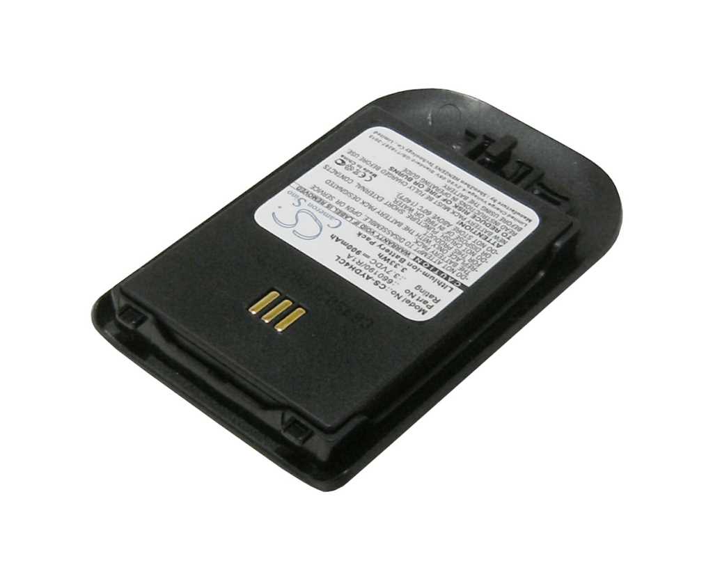 Bild von Telefonakku LiIon 3,7V 900mAh ersetzt Alcatel 3BN78404AA